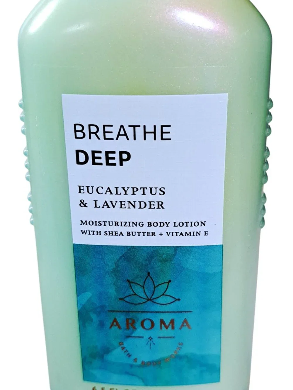 BATH & BODY WORKS MOISTURIZING BODY LOTION AROMA BREATHE DEEP EUCALYPTUS NEW